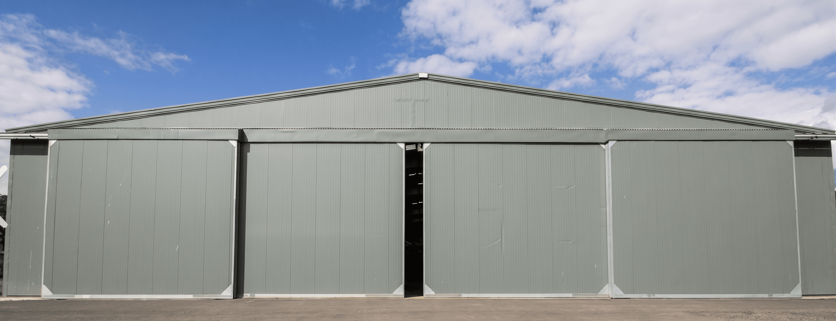 Steel Sliding Hangar Door